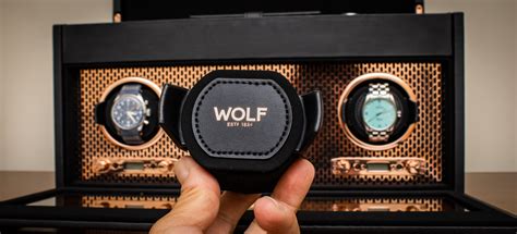 wolf Rolex winder settings